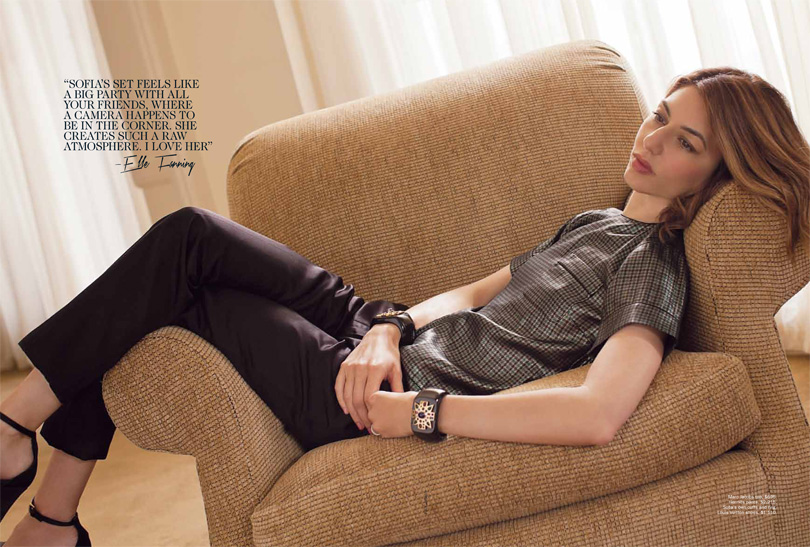 Sofia Coppola in Hermes Vogue Australia August 2013 - StyleFrizz