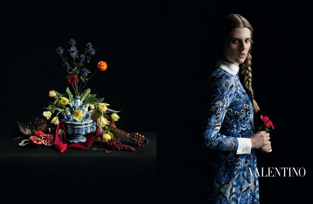 Valentino Finds Classic Inspiration for Fall 2013 Ads by Inez & Vinoodh
