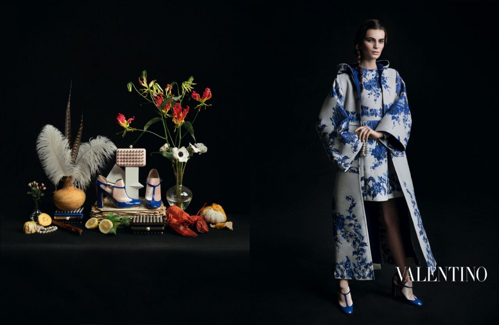 Valentino Finds Classic Inspiration for Fall 2013 Ads by Inez & Vinoodh ...