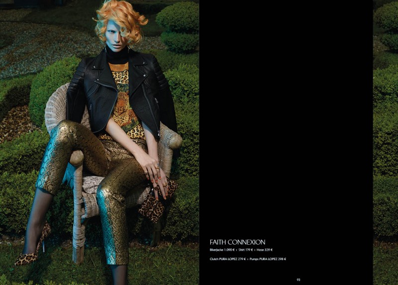 Katrin Thormann Models Garden Style for Apropos Journal F/W 2013