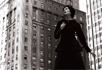 Irina Kulikova is Retro in the City for Elle UK by Marcus Ohlsson Irina Kulikova is Retro in the City for Elle UK by Marcus Ohlsson