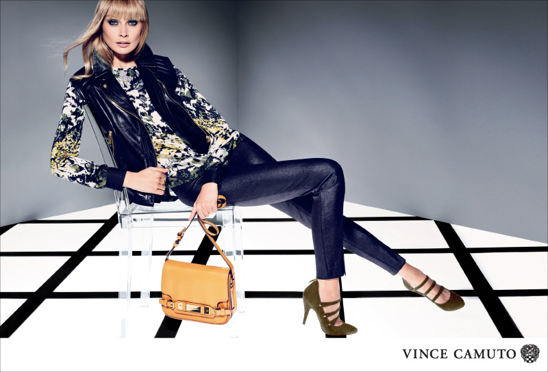 Vince Camuto Gets Dark for Fall 2013 Campaign Starring Inguna Butane