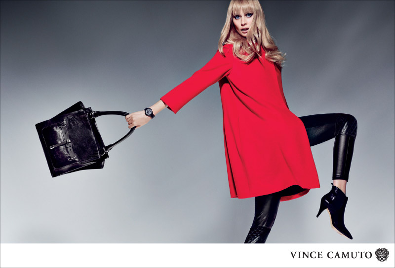 Vince Camuto Gets Dark for Fall 2013 Campaign Starring Inguna Butane