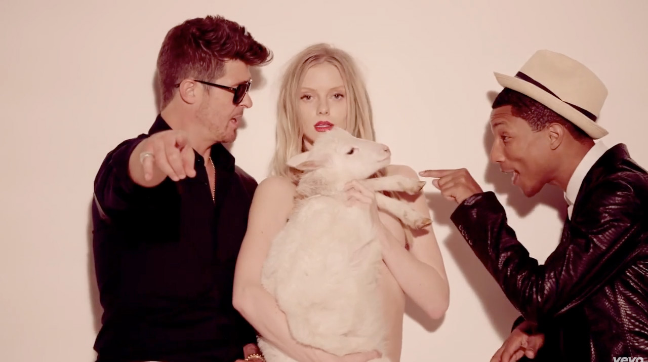 Exclusive: Interview with "Blurred Lines" Video Star Elle Evans