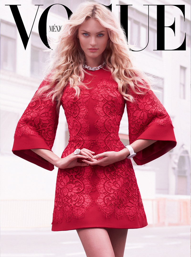Candice Swanepoel Stuns for Vogue Mexico Shoot by Mariano Vivanco