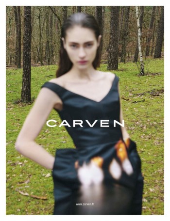 Carven Gets Out of Focus for Fall 2013 Campaign by Viviane Sassen Carven Gets Out of Focus for Fall 2013 Campaign by Viviane Sassen