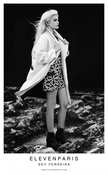 Sky Ferreira & Lenny Kravitz Star in ElevenParis' Fall 2013 Ads Sky Ferreira & Lenny Kravitz Star in ElevenParis' Fall 2013 Ads