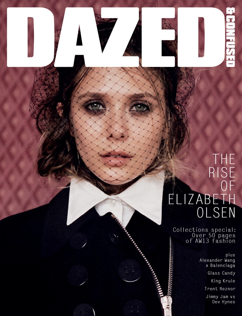 Elizabeth Olsen Lands Dazed & Confused's September 2013 Cover