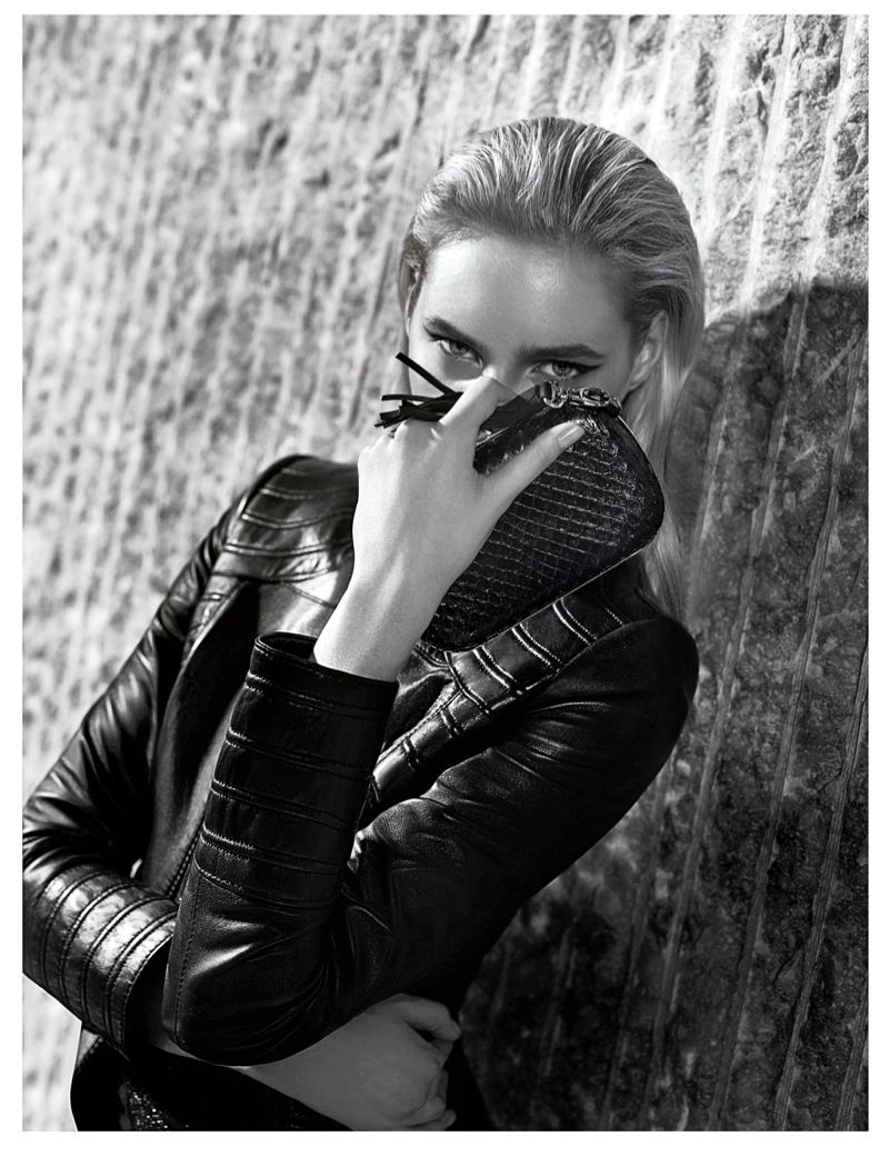 Juju Ivanyuk Models Sleek Style for Gizia Fall 2013 Ads by Nihat ...