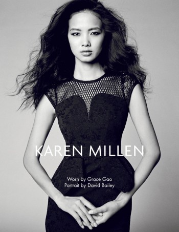 Karen Millen Fall 2013 Ads Enlist Karlina Cuane, Grace Gao & Others Karen Millen Fall 2013 Ads Enlist Karlina Cuane, Grace Gao & Others