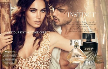 Megan Fox Shines in Avon "Instinct" Fragrance Campaign Megan Fox Shines in Avon "Instinct" Fragrance Campaign