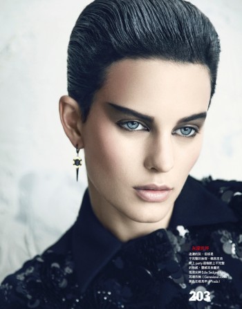 Ellinore Erichsen Gets Punk for Vogue Taiwan by Yossi Michaeli Ellinore Erichsen Gets Punk for Vogue Taiwan by Yossi Michaeli