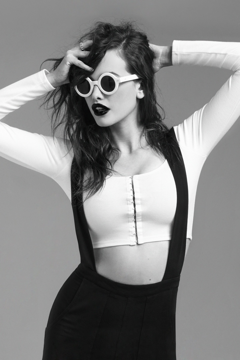 Sarah Stephens Models Sustainable Style for the Reformation x Nasty Gal Collection