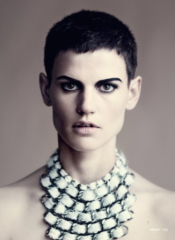 Saskia de Brauw Poses for Paolo Roversi in Wallpaper's September Issue Saskia de Brauw Poses for Paolo Roversi in Wallpaper's September Issue