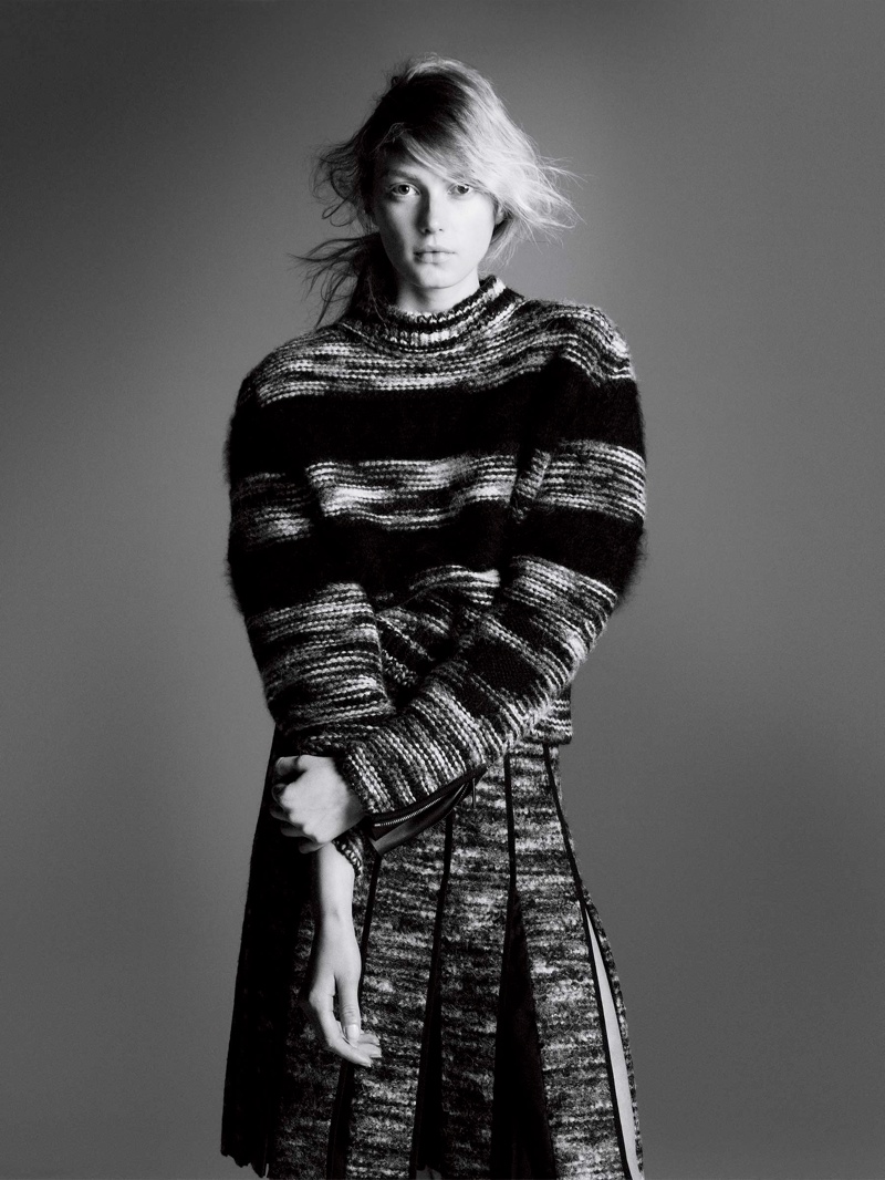 Sigrid Agren Stars in Sportmax Fall 2013 Campaign by David Sims ...