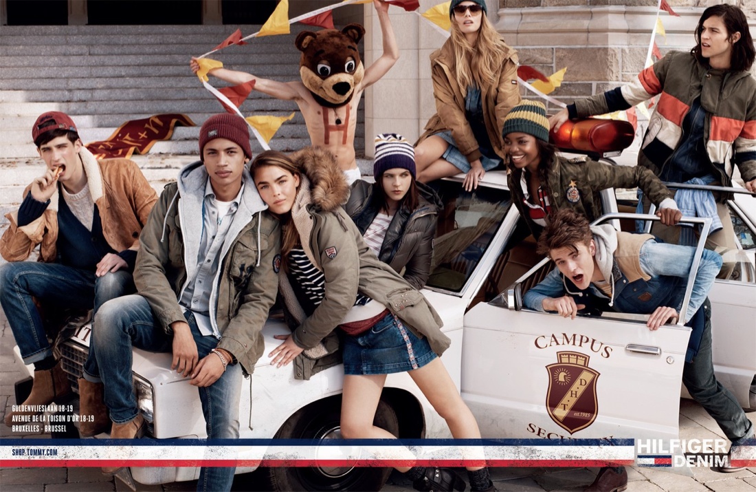 Tommy Hilfiger Highlights College Life for Fall 2013 Denim Campaign