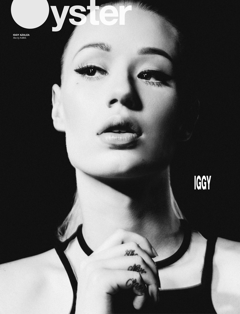 Iggy Azalea Gets Her Close-up for Oyster #103 Cover