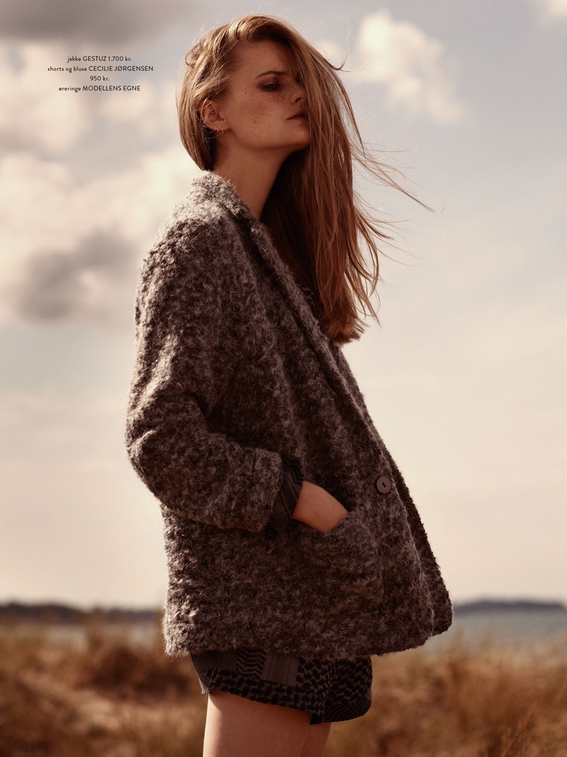 Lin Rosenbeck Goes Outdoors for Costume Magazine by Hordur Ingason