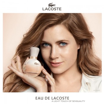 Amy Adams Fronts "Eau De Lacoste" Fragrance Ad Amy Adams Fronts "Eau De Lacoste" Fragrance Ad