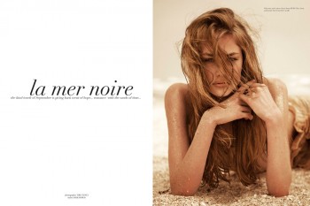 Anna Roos van Wijngaarden by Tibi Clenci in "La Mer Noire" for Fashion Gone Rogue Anna Roos van Wijngaarden by Tibi Clenci in "La Mer Noire" for Fashion Gone Rogue