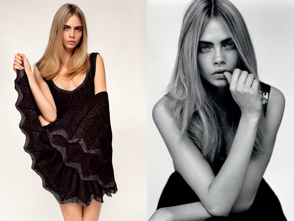 Cara Delevingne Poses for Alasdair McLellan in Industrie #6