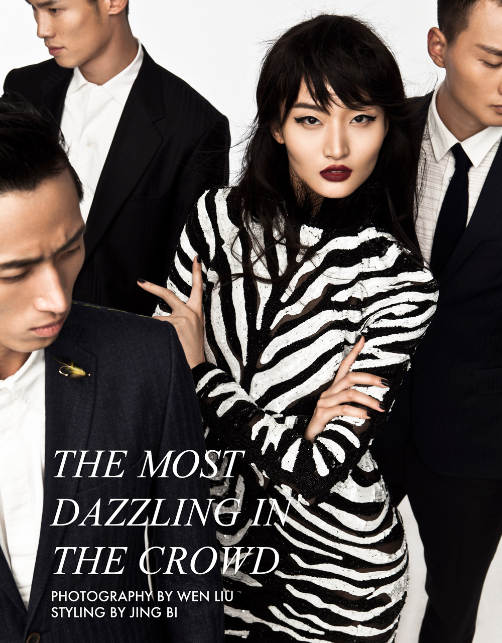 Xu Liu by Wen Liu in "The Most Dazzling in the Crowd" for Fashion Gone Rogue