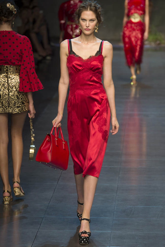 Dolce & Gabbana Spring 2014 | Milan Fashion Week | Fashion Gone Rogue