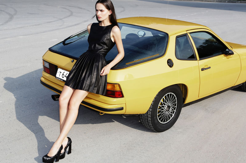 Evgenia Fedoseeva by George Pavlenko in "Fast Lane" for Fashion Gone Rogue