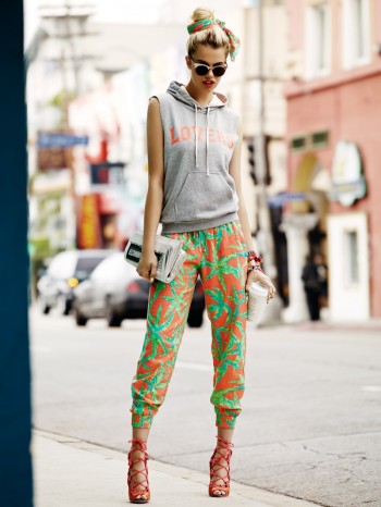 Hailey Clauson Hits Venice Beach for Lovers + Friends Spring 2014 Lookbook Hailey Clauson Hits Venice Beach for Lovers + Friends Spring 2014 Lookbook