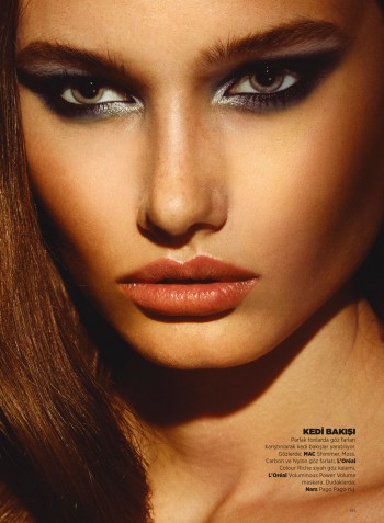 Laura Upeniece Gets Up Close in Harper's Bazaar Turkey by Ergin Turunc Laura Upeniece Gets Up Close in Harper's Bazaar Turkey by Ergin Turunc