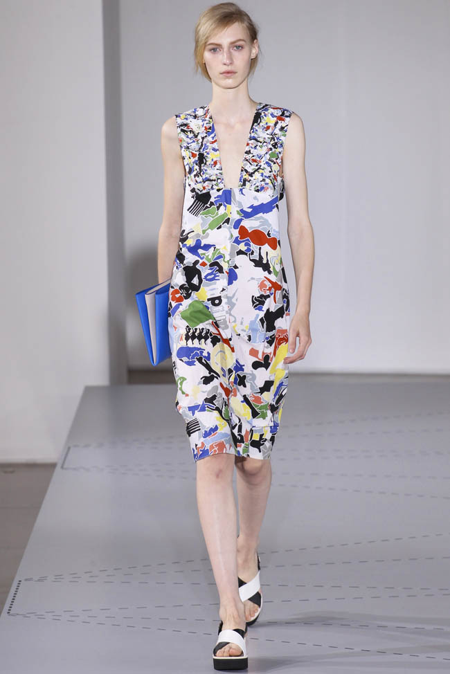 A look from Jil Sander's spring-summer 2014 collection