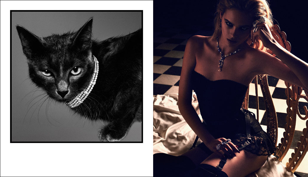 Juju Ivanyuk Turns Cat Lady for Xavi Gordo's Rabat Magazine Cover Story