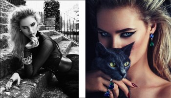 Juju Ivanyuk Turns Cat Lady for Xavi Gordo's Rabat Magazine Cover Story Juju Ivanyuk Turns Cat Lady for Xavi Gordo's Rabat Magazine Cover Story
