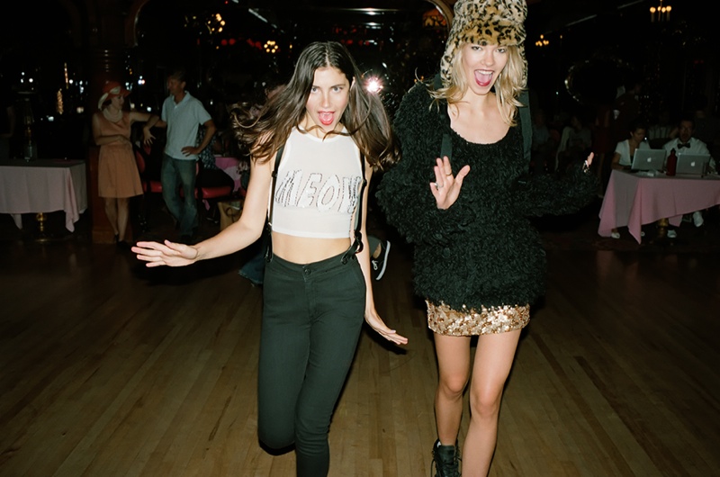 Anna & Valerija Hit the Road for Nasty Gal Shoot by Jason Lee Parry