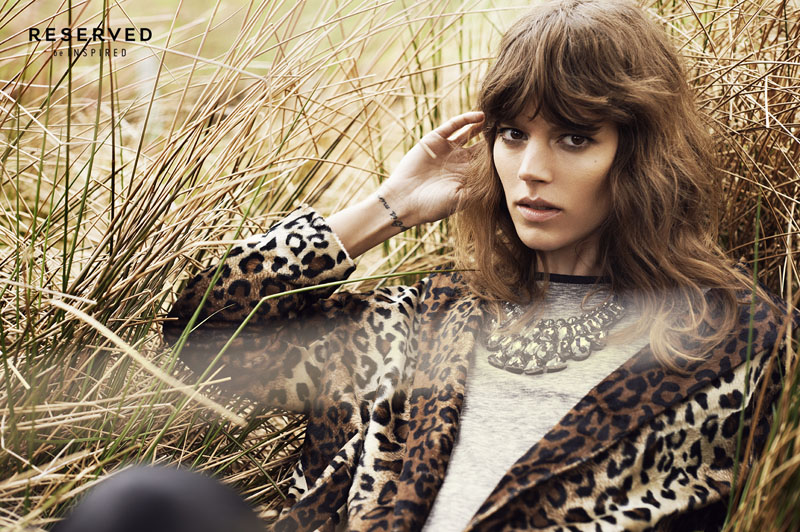 Freja Beha Erichsen Exudes Cool for Reserved's Fall 2013 Ads