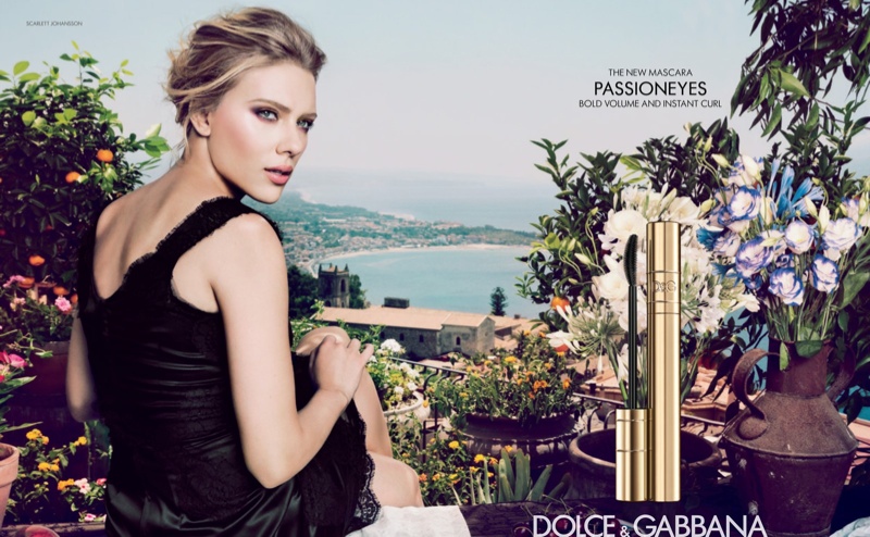 Scarlett Johansson Stars in Dolce & Gabbana "Passioneyes" Campaign