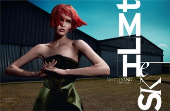 Kristina Salinovic is Cutting Edge for French Revue de Modes by Naomi Yang Kristina Salinovic is Cutting Edge for French Revue de Modes by Naomi Yang