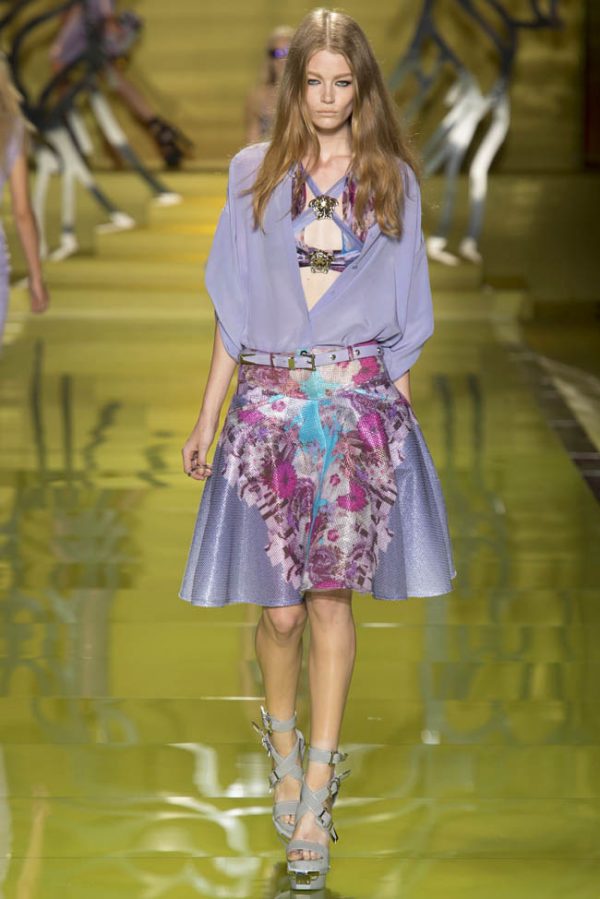 Versace Spring 2014 | Milan Fashion Week – Fashion Gone Rogue