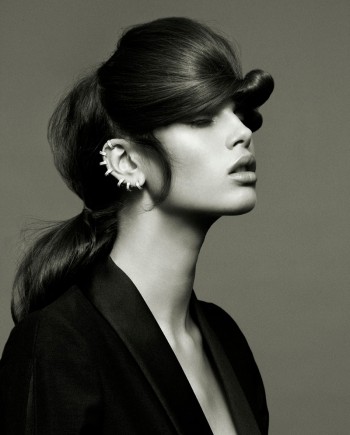 Zoe Aggeliki Shimmers for Masquerade Magazine by Pierre Dal Corso Zoe Aggeliki Shimmers for Masquerade Magazine by Pierre Dal Corso