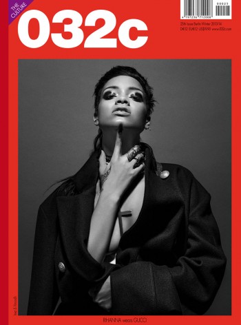 Rihanna Graces 032c Fall/Winter 2013 Cover by Inez & Vinoodh Rihanna Graces 032c Fall/Winter 2013 Cover by Inez & Vinoodh