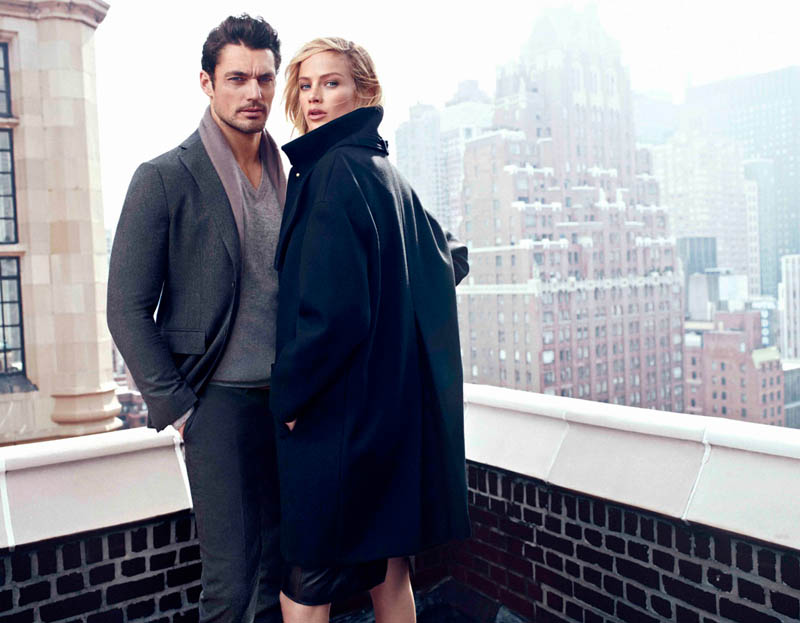 Carolyn Murphy Fronts Massimo Dutti NYC Fall 2013 Ads by Hunter & Gatti