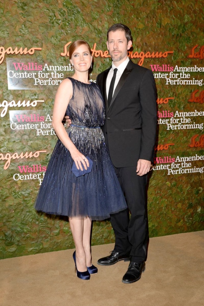 Amy Adams Wears Elie Saab at the Wallis Annenberg Centre Performing Arts Inaugural Gala