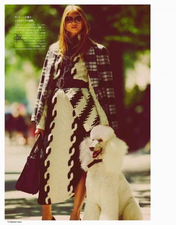 Anna Selezneva Hits the Streets for Guy Aroch in Numéro Tokyo Shoot Anna Selezneva Hits the Streets for Guy Aroch in Numéro Tokyo Shoot