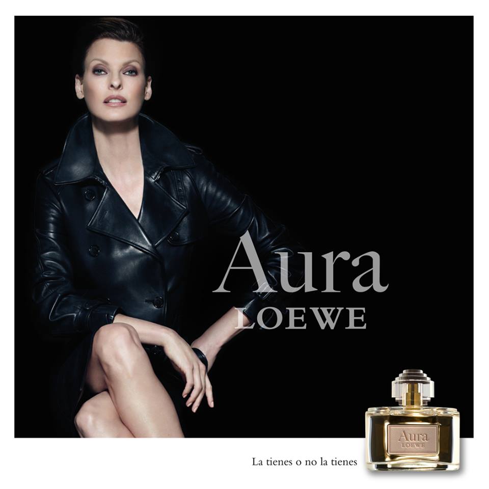 Loewe Taps Linda Evangelista for "Aura" Fragrance Campaign