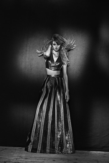 Lindsey Wixson Poses for Azzedine Alaia Retrospective by Peter Lindbergh Lindsey Wixson Poses for Azzedine Alaia Retrospective by Peter Lindbergh