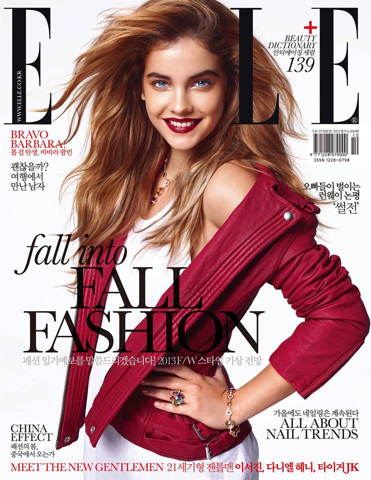 Barbara Palvin Stars in the October Cover Story of Elle Korea