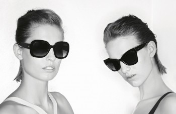 Nadja Bender + Ashleigh Good Front Chanel Prestige Eyewear Ads by Karl Lagerfeld Nadja Bender + Ashleigh Good Front Chanel Prestige Eyewear Ads by Karl Lagerfeld