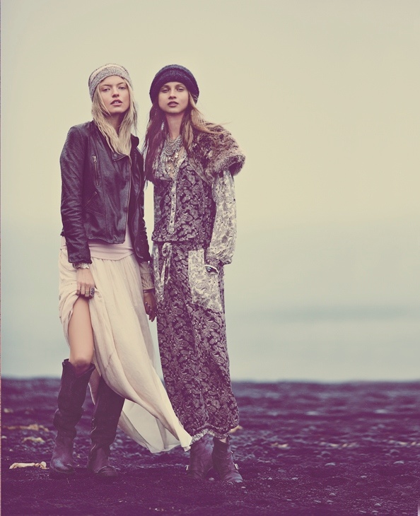 Free People Taps Karlie Kloss, Anna Selezneva + More for "Mystical Holiday"