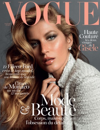 Gisele Bundchen Stuns on the November 2013 Cover of Vogue Paris Gisele Bundchen Stuns on the November 2013 Cover of Vogue Paris