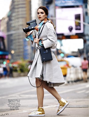 Sam Laskey is a Girl On the Go for Glamour France by Adrian Mesko Sam Laskey is a Girl On the Go for Glamour France by Adrian Mesko